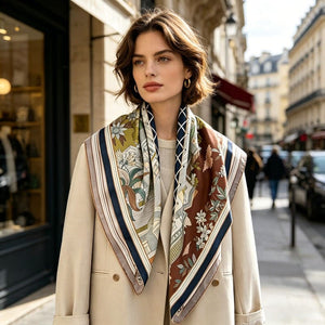 MaraSilk Pure Mulberry Silk Scarf - Square Twill MS375