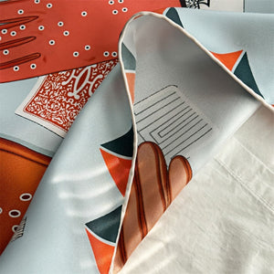 MaraSilk Pure Mulberry Silk Scarf - Square Twill MS376