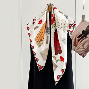 MaraSilk Pure Mulberry Silk Scarf - Square Twill MS376