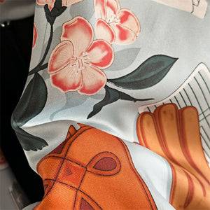 MaraSilk Pure Mulberry Silk Scarf - Square Twill MS376