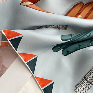 MaraSilk Pure Mulberry Silk Scarf - Square Twill MS376