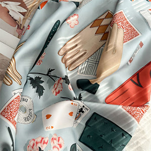 MaraSilk Pure Mulberry Silk Scarf - Square Twill MS376