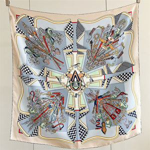 MaraSilk Pure Mulberry Silk Scarf - Square Twill MS377 34" x 34" MS37701