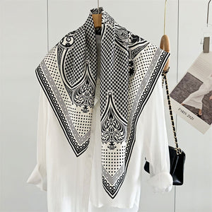 MaraSilk Pure Mulberry Silk Scarf - Square Twill MS378