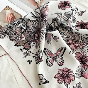 MaraSilk Pure Mulberry Silk Scarf - Square Twill MS379