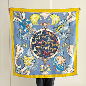 MaraSilk Pure Mulberry Silk Scarf - Square Twill MS380 34" x 34" MS38003