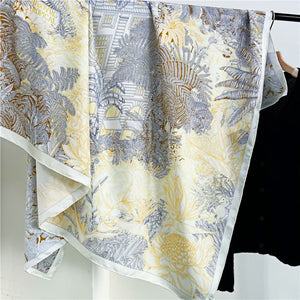 MaraSilk Pure Mulberry Silk Scarf - Square Twill MS509 53" x 53" MS50901