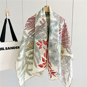 MaraSilk Pure Mulberry Silk Scarf - Square Twill MS510