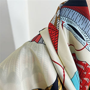 MaraSilk Pure Mulberry Silk Scarf - Square Twill MS514