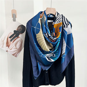 MaraSilk Pure Mulberry Silk Scarf - Square Twill MS514