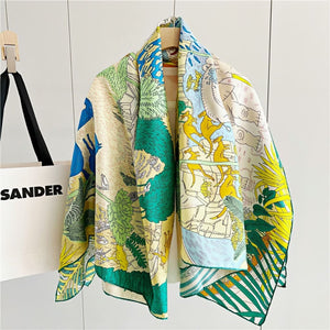 MaraSilk Pure Mulberry Silk Scarf - Square Twill MS515