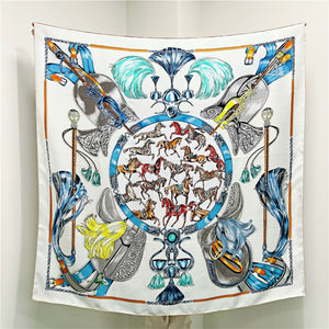 MaraSilk Pure Mulberry Silk Scarf - Square Twill MS517 53" x 53" MS51702