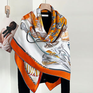 MaraSilk Pure Mulberry Silk Scarf - Square Twill MS517