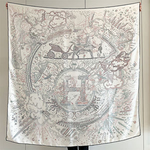 MaraSilk Pure Mulberry Silk Scarf - Square Twill MS519 53" x 53" MS51901