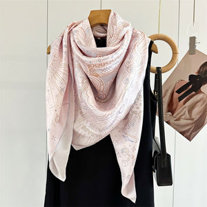 MaraSilk Pure Mulberry Silk Scarf - Square Twill MS519