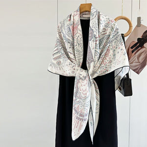 MaraSilk Pure Mulberry Silk Scarf - Square Twill MS519