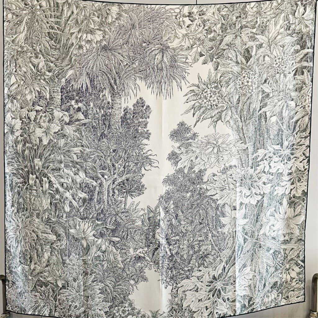 MaraSilk Pure Mulberry Silk Scarf - Square Twill MS520 53" x 53" MS52001