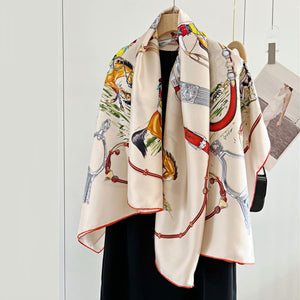 MaraSilk Pure Mulberry Silk Scarf - Square Twill MS521