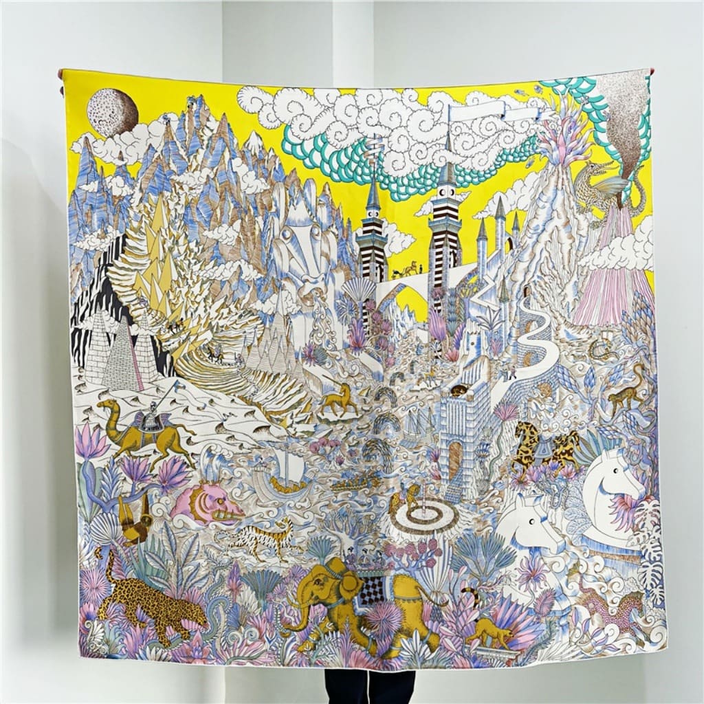 MaraSilk Pure Mulberry Silk Scarf - Square Twill MS522