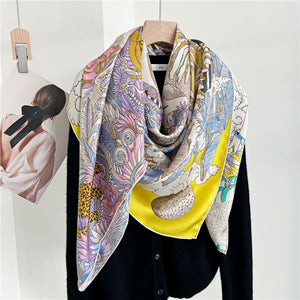 MaraSilk Pure Mulberry Silk Scarf - Square Twill MS522