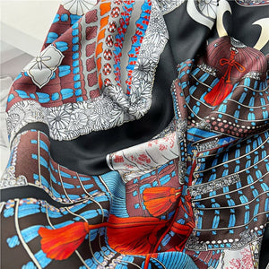 MaraSilk Pure Mulberry Silk Scarf - Square Twill MS523