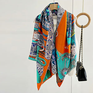 MaraSilk Pure Mulberry Silk Scarf - Square Twill MS523