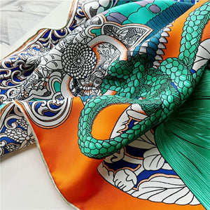 MaraSilk Pure Mulberry Silk Scarf - Square Twill MS523