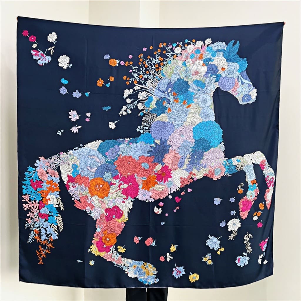 MaraSilk Pure Mulberry Silk Scarf - Square Twill MS524