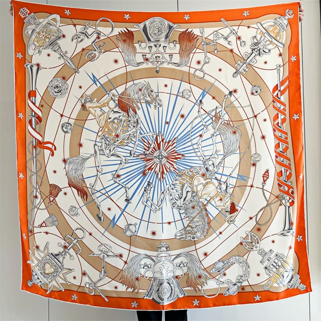 MaraSilk Pure Mulberry Silk Scarf - Square Twill MS525