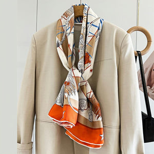 MaraSilk Pure Mulberry Silk Scarf - Square Twill MS525