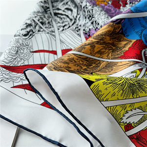 MaraSilk Pure Mulberry Silk Scarf - Square Twill MS531