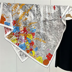 MaraSilk Pure Mulberry Silk Scarf - Square Twill MS531