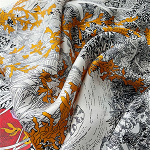 MaraSilk Pure Mulberry Silk Scarf - Square Twill MS531