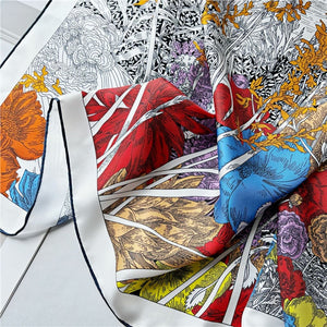 MaraSilk Pure Mulberry Silk Scarf - Square Twill MS531