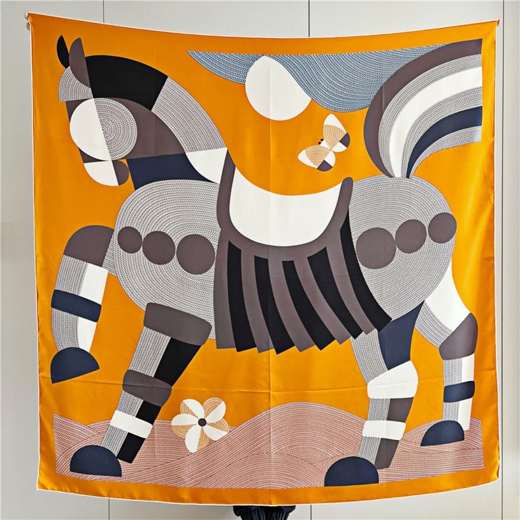 MaraSilk Pure Mulberry Silk Scarf - Square Twill MS532 53" x 53" MS53203