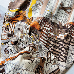 MaraSilk Pure Mulberry Silk Scarf - Square Twill MS533