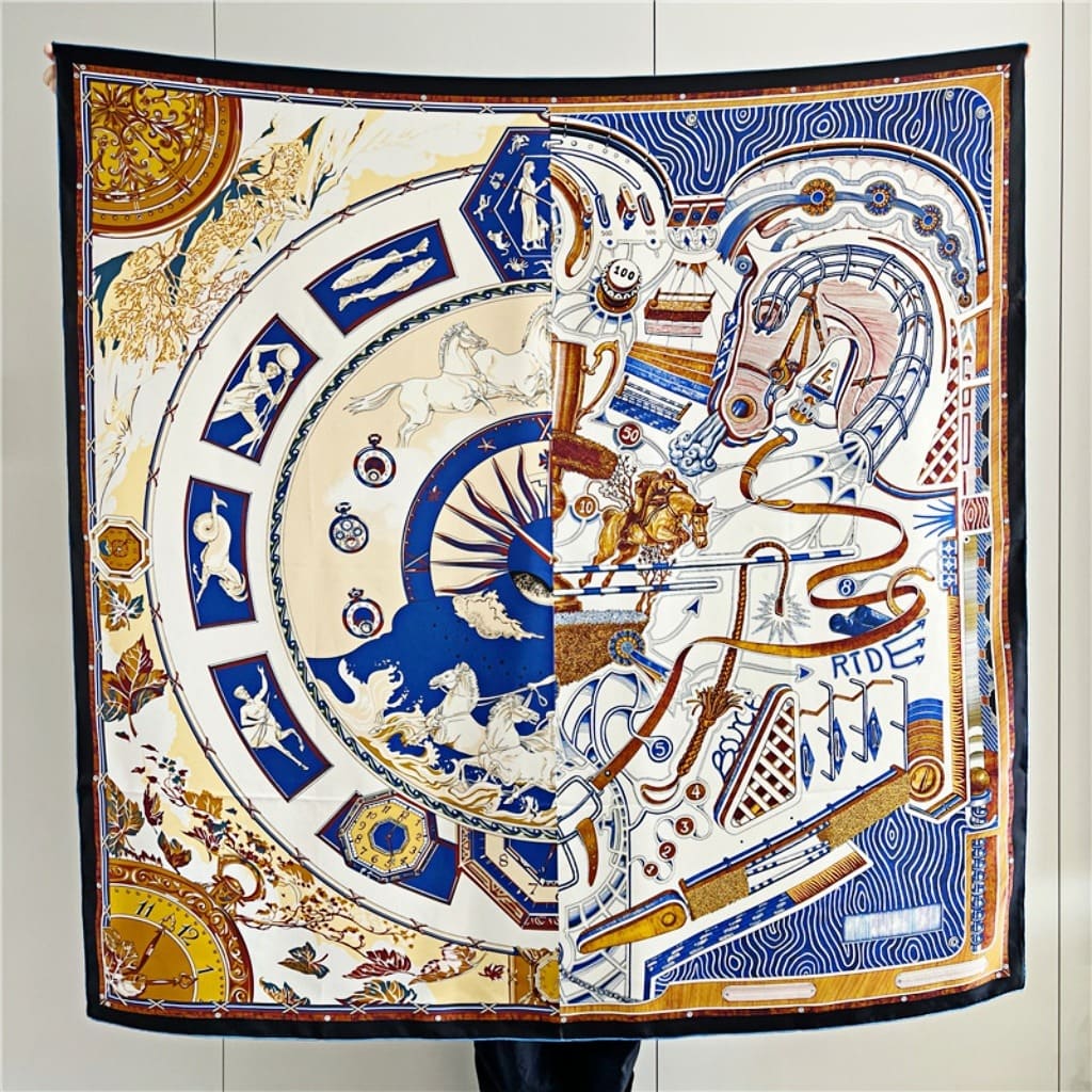 MaraSilk Pure Mulberry Silk Scarf - Square Twill MS537 53" x 53" MS53701