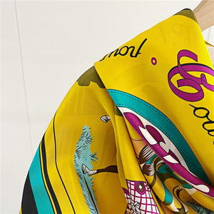 MaraSilk Pure Mulberry Silk Scarf - Square Twill MS538