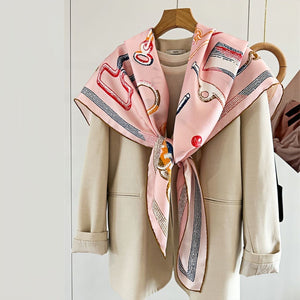 MaraSilk Pure Mulberry Silk Scarf - Square Twill MS540