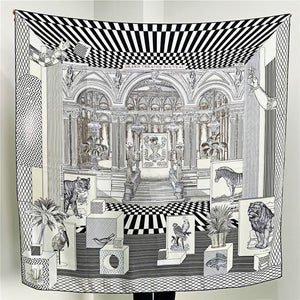 MaraSilk Pure Mulberry Silk Scarf - Square Twill MS542