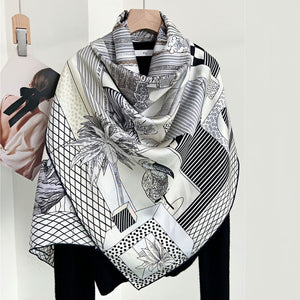 MaraSilk Pure Mulberry Silk Scarf - Square Twill MS542