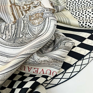 MaraSilk Pure Mulberry Silk Scarf - Square Twill MS542