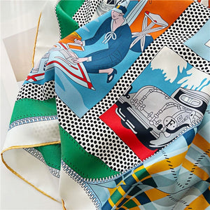 MaraSilk Pure Mulberry Silk Scarf - Square Twill MS548