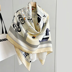 MaraSilk Pure Mulberry Silk Scarf - Square Twill MS548