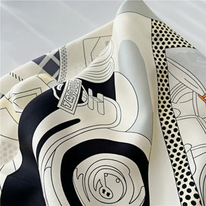 MaraSilk Pure Mulberry Silk Scarf - Square Twill MS548