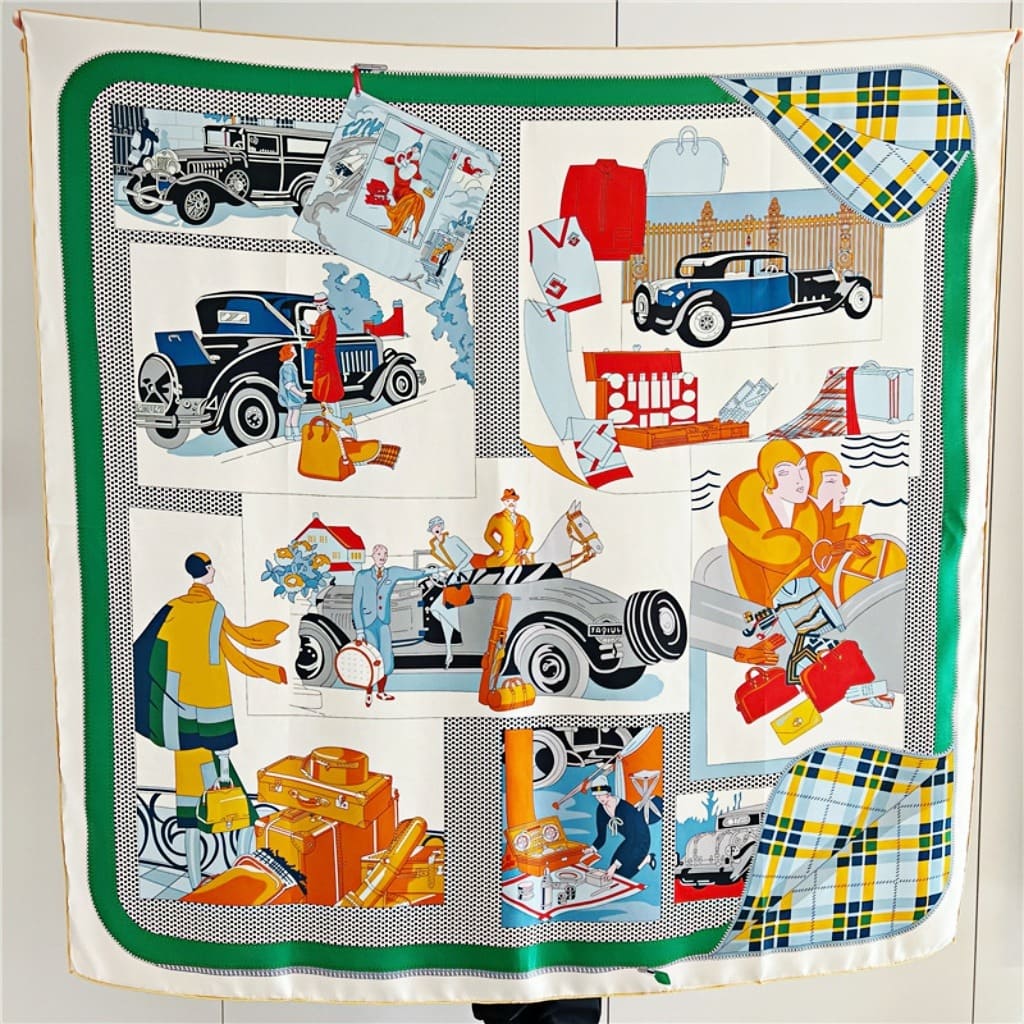 MaraSilk Pure Mulberry Silk Scarf - Square Twill MS548 53" x 53" MS54801