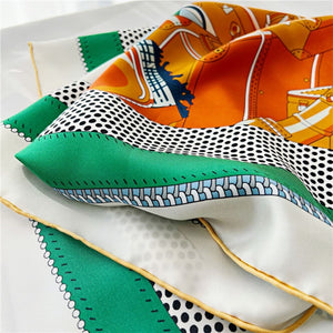 MaraSilk Pure Mulberry Silk Scarf - Square Twill MS548