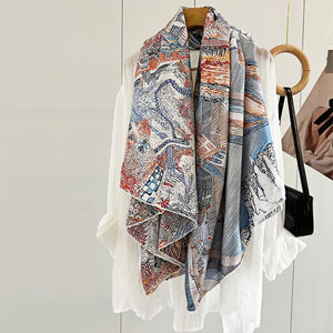 MaraSilk Pure Mulberry Silk Scarf - Square Twill MS551