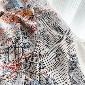 MaraSilk Pure Mulberry Silk Scarf - Square Twill MS551