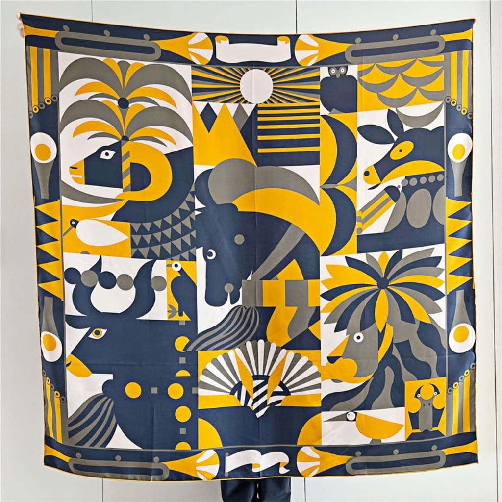 MaraSilk Pure Mulberry Silk Scarf - Square Twill MS552 53" x 53" MS55201